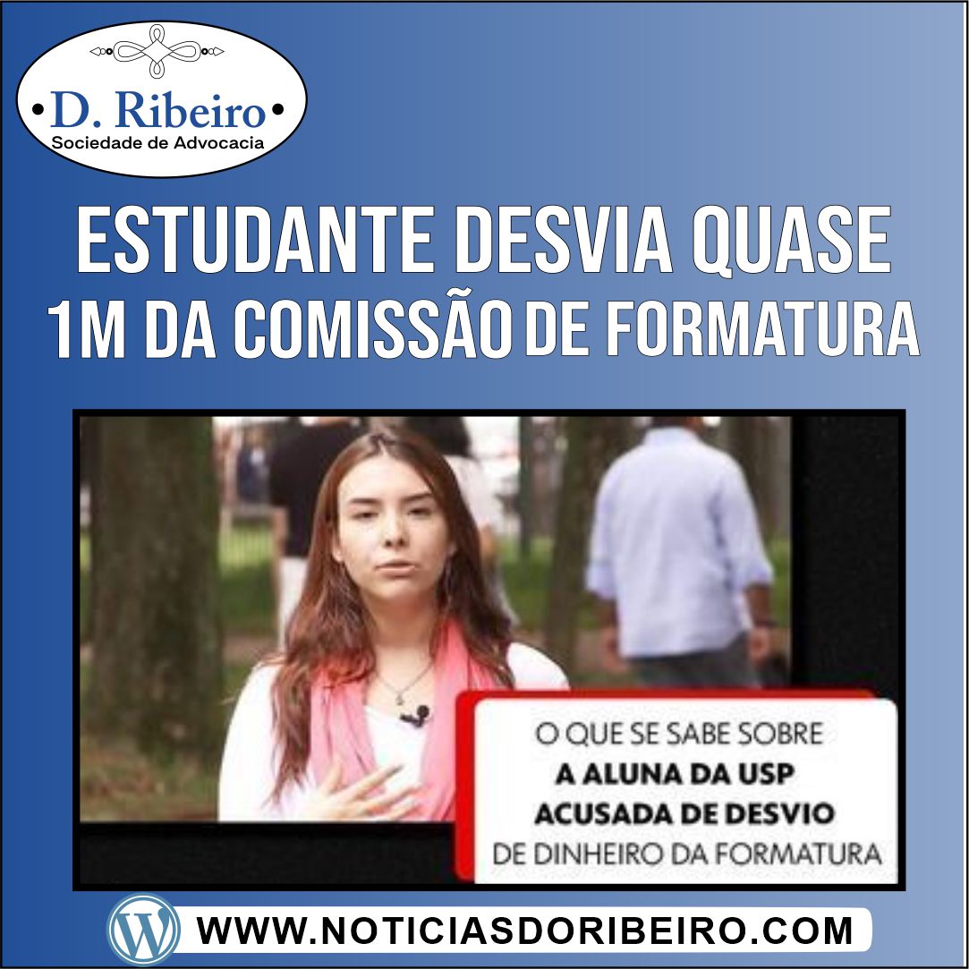 ESTUDANTE DE MEDICINA DESVIA QUASE 1 MILHÃO DA COMISSÃO DE FORMATURA