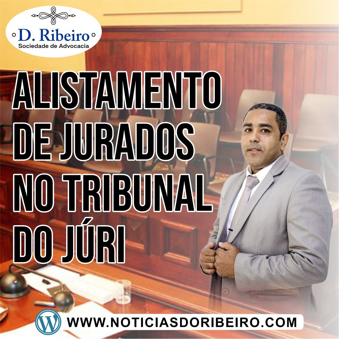 ALISTAMENTO DE JURADOS DO TRIBUNAL DO JÚRI￼
